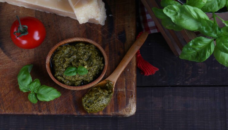 Delicious Pesto Recipe Without Pine Nuts or Basil: A Unique Twist